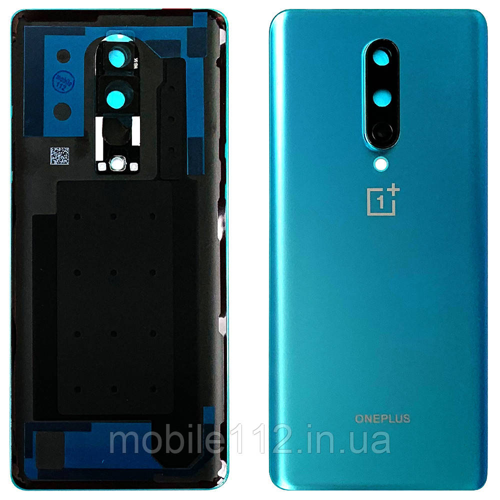 Задня кришка OnePlus 8 зелена Original New зі склом камери