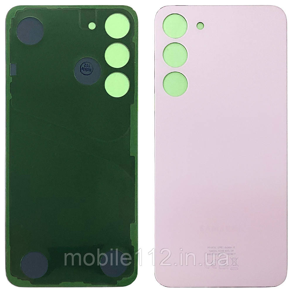 Задня кришка Samsung Galaxy S23+ Plus 5G S916 (рожева оригінал Китай), фото 1