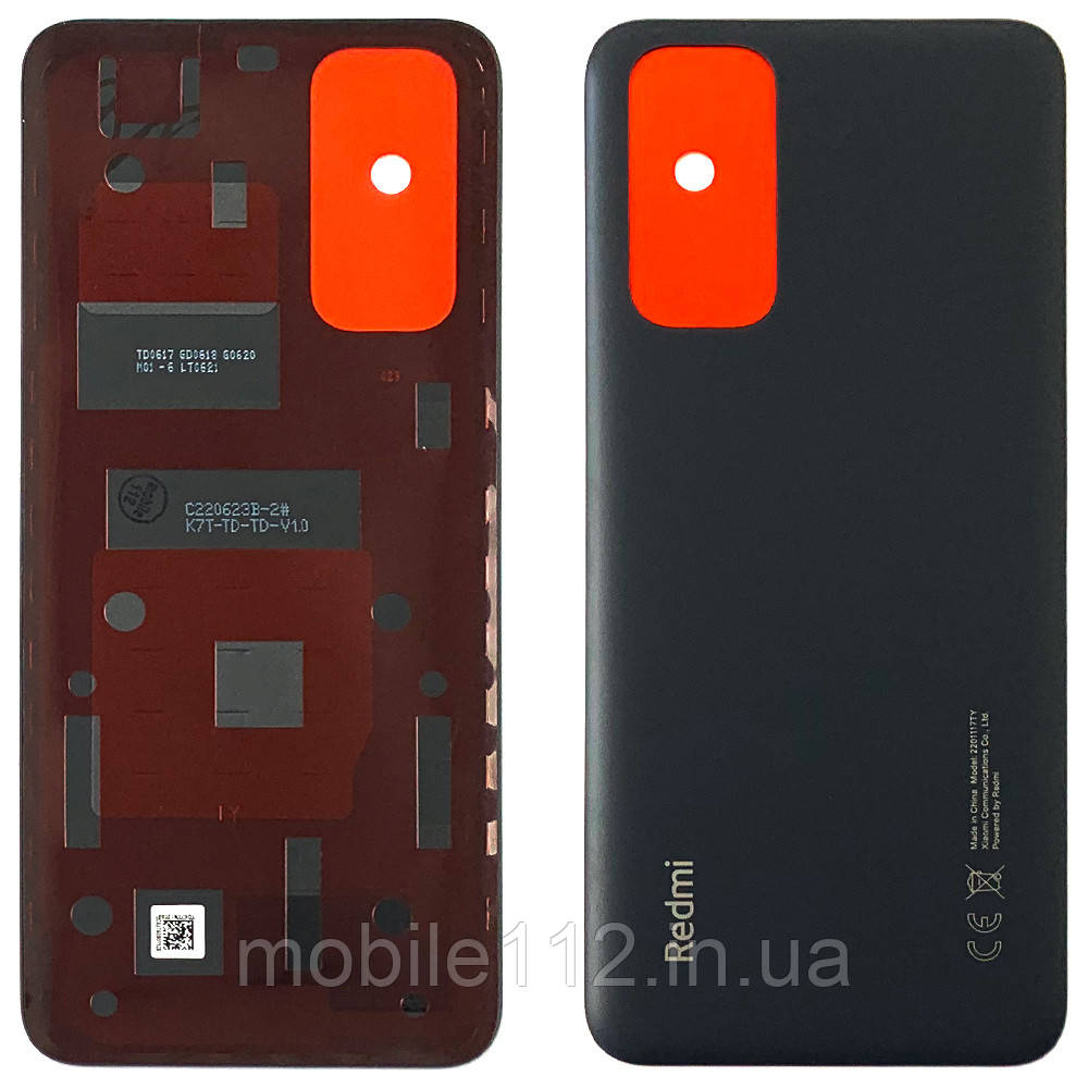 Задня кришка Xiaomi Redmi Note 11, Redmi Note 11S (сіра оригінал Китай)