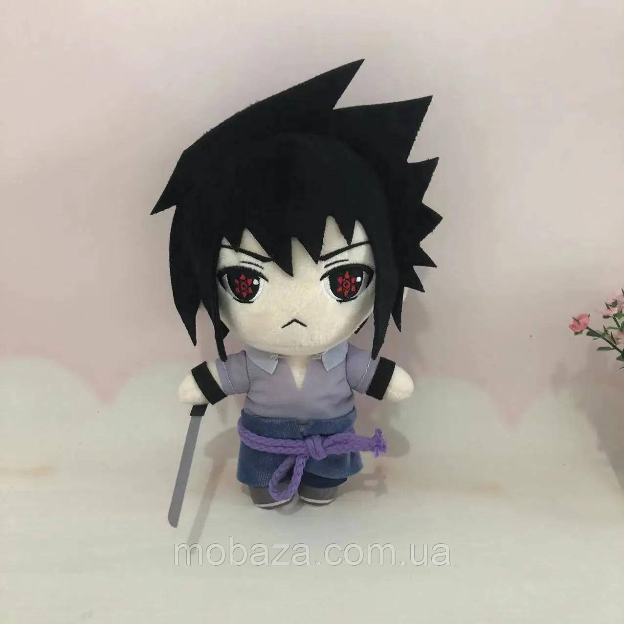 Мягкая игрушка Саске Учиха 20 см - Аниме Naruto Sasuke Uchiha