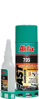 AKFIX клей для МДФ та дерева 200+50 ml (у ящику 24 шт.)