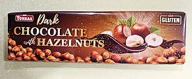 Шоколад Torras із фундуком чорний 300 г (без глютену)