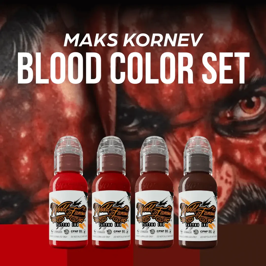 30 мл Набір фарб Maks Kornev's Blood Set