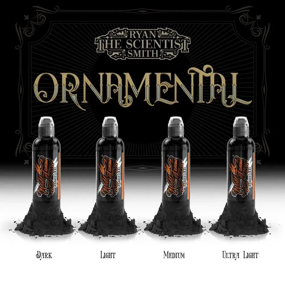 30 мл Набір фарб Ornamental GreyWash WorldFamous