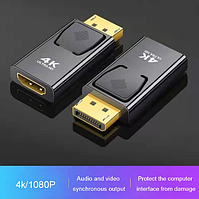 4K Display Port To HDMI Перехідник Адаптер Display Port