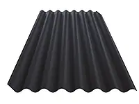 Шифер (8хвон) графіт волокнистоцементний 1,13 м*1,75 м (пал.107шт) Ів-Фр