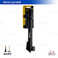 Насос для велосипеда AV/FV с креплением на раму Spelli 145E