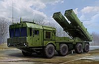 Сборная модель техники Trumpeter 01068 9A53 Uragan-1M MLRS (Tornado-s)