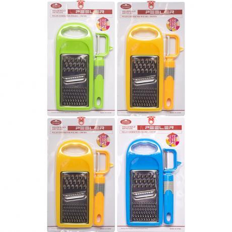 Набір кухонний: Терка та ніж для чищення овочів 6004 KNZ