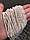 Нитки Натуральний Річний Перли  3 мм нить 36 см, фото 2