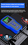 Тестер автомобільних акумуляторів CZD TKM020 12/24V LCD Battery Tester аналізатор акб, фото 10