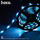 Світлодіодна стрічка Hoco 4 метри від USB з пультом 20 RGB кольорів LED color light strip DL30, фото 9