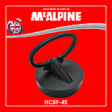 Корок для кухонної мийки з ручкою гумовий 45 мм HC59-45 McAlpine, фото 3