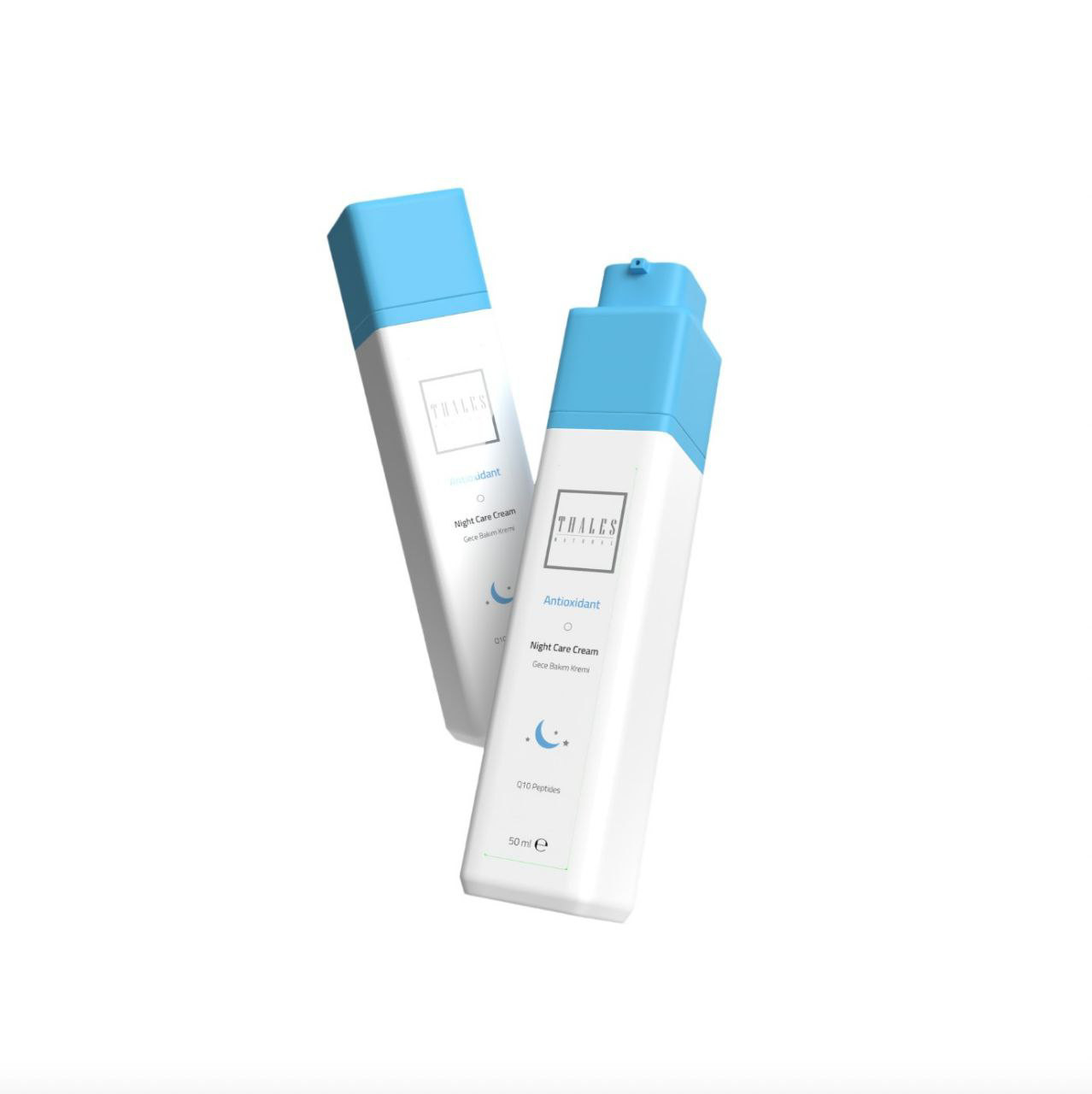 Зволожувальний нічний крем для обличчя Quen of the Night Rufus (Q10 і пептіді) 50 мл