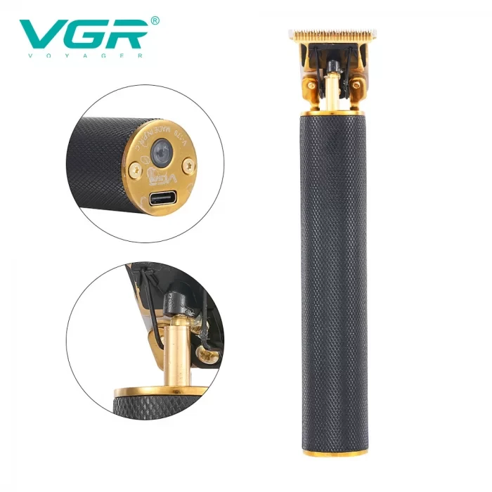 Професійна бездротова машинка тример для стрижки волосся VGR V-179 Jw, фото 1