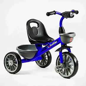 Велосипед триколісний Best Trike BS-12530 (колеса піна, фара, звук, світло), фото 3