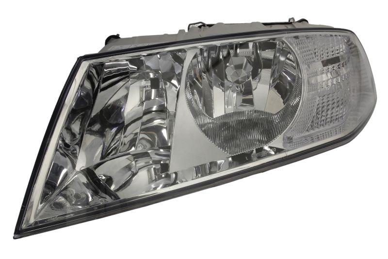 Фара права Skoda Octavia 1Z електрокоректор CLASSIC без лінзи хромований відбивач (DEPO)., фото 1