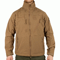 Куртка софтшелл "SOFTSHELL JACKET SCU" Coyote Sturm Mil-Tec тактическая демисезонная курточка армейская койот