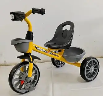 Велосипед триколісний Best Trike BS-16390 (колеса піна, фара, звук, світло), фото 1