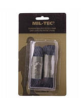 Шнурки чорні 180см 2 пари MIL-TEC 12912302