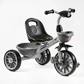 Велосипед триколісний Best Trike BS-18125 (колеса піна, фара, звук, світло), фото 3