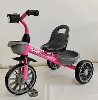 Велосипед триколісний Best Trike BS-20470 (колеса піна, фара, звук, світло), фото 1
