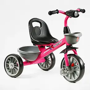 Велосипед триколісний Best Trike BS-20470 (колеса піна, фара, звук, світло), фото 3