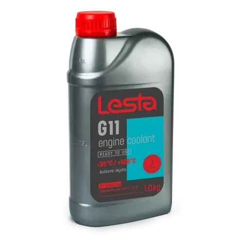 Антифриз ANTI-FREEZE LESTA G11 (синій) (-35) 1 л