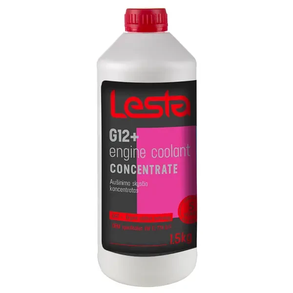 Антифриз ANTI-FREEZE LESTA G12/G12+ (червоний) КОНЦЕНТРАТ 1,5 л