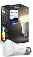 Philips Hue Лампа умная E27, 9W(60Вт), 2700K, White, ZigBee, Bluetooth, диммирование Hatka - То Что Нужно