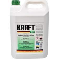 Антифриз ANTI-FREEZE KRAFT G11 (зелений) (-35) 5 л