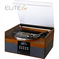 Музичний центр Elite line DAB+ FM/ BT з програвачем CD-R/ CD-RW/ CD-MP3 Німеччина