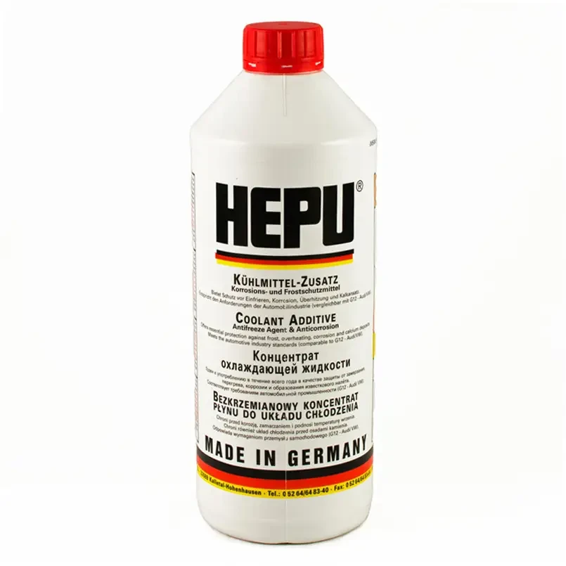 Антифриз ANTI-FREEZE HEPU G12/G12+ (червоний) КОНЦЕНТРАТ 1,5 л