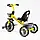 Велосипед триколісний Best Trike BS-16390 (колеса піна, фара, звук, світло, кошик), фото 3
