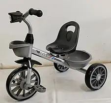 Велосипед триколісний Best Trike BS-18125 (колеса піна, фара, звук, світло, кошик)