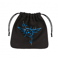 Мішечок для дайсів Galactic Dice Bag Black & Blue