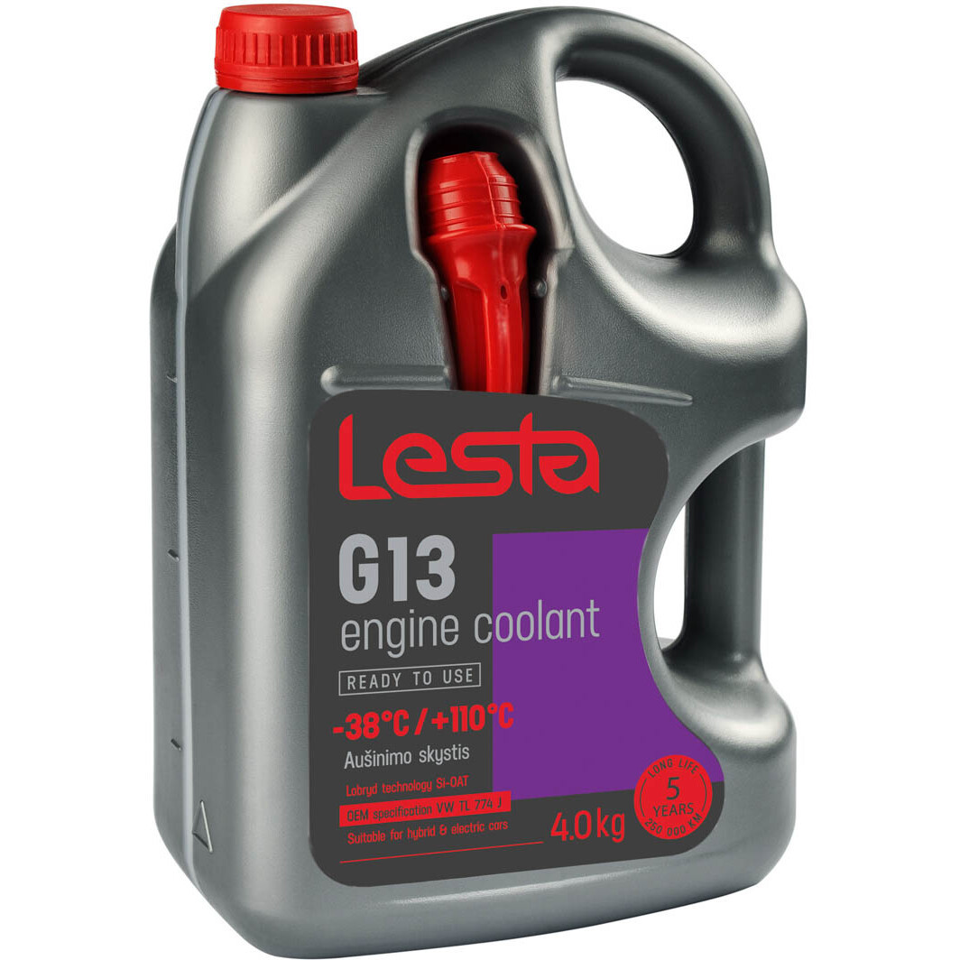 Антифриз ANTI-FREEZE LESTA G13 (фіолетовий) (-35) 4 л