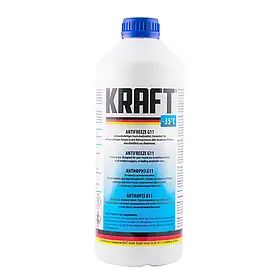 Антифриз ANTI-FREEZE KRAFT G11 (синій) (-35) 1,5 л