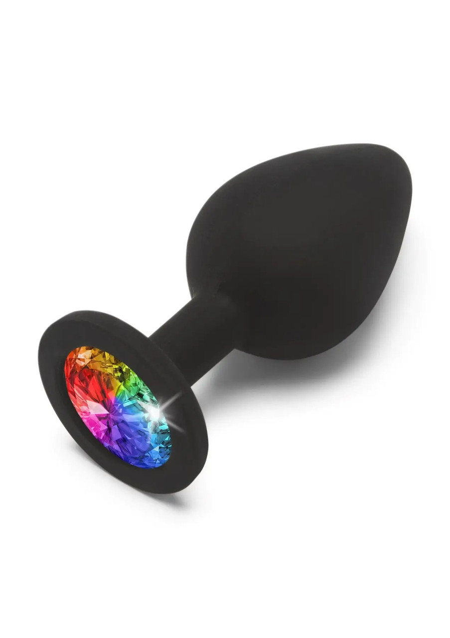 Анальне пробка середня Rainbow Booty Jewel M Toy Joy, фото 1