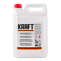 Антифриз ANTI-FREEZE KRAFT G12/G12+ (красный) КОНЦЕНТРАТ 5 л