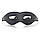Фетиш маска, пов'язка на очі для сексу, Чорна, фото 2