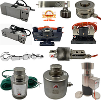 Тензодатчики та вузли вбудови