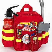 Игровой детский рюкзак пожарного Fighter Henry Fire Commander Klein игрушечный тематический набор А5324-0