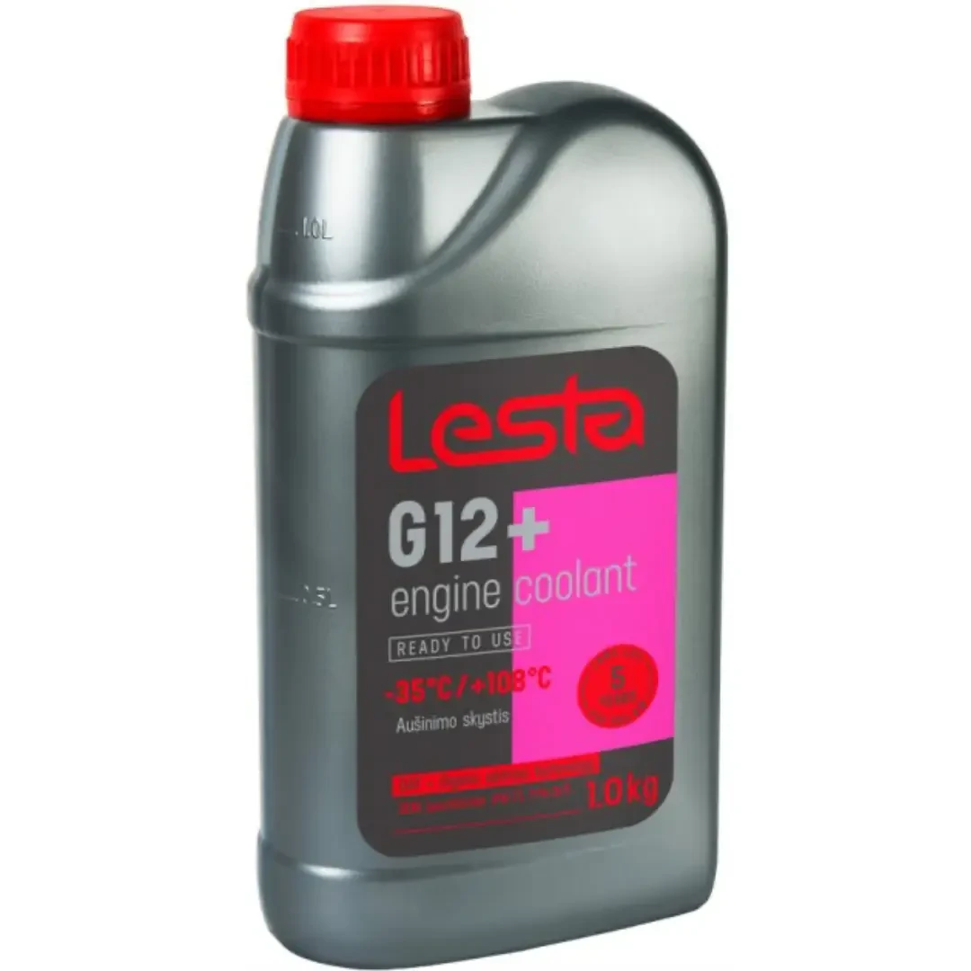 Антифриз ANTI-FREEZE LESTA G12/G12+ (червоний) (-35) 1 л