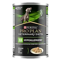 Влажный полнорационный диетический корм для щенков и взрослых собак Purina Pro Plan Veterinary Diets HA 400 г