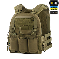 M-TAC плитоноска CUIRASS QRS RANGER GREEN. Тактическая плитоноска м-так, с быстрым сбросом (Олива)