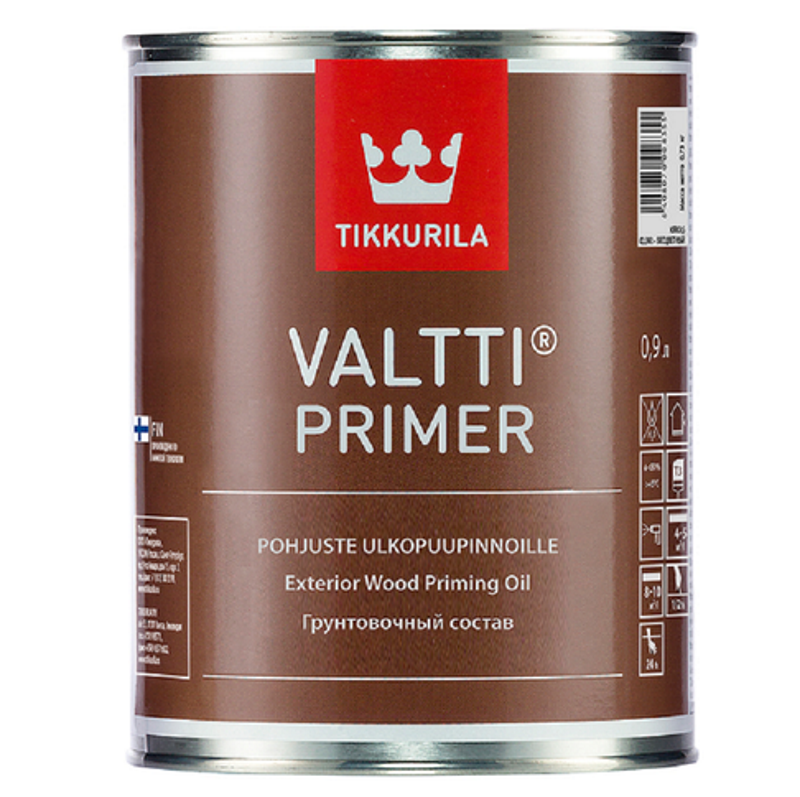 Valtti Primer, грунтовочний антисептик для деревини TIKKURILA