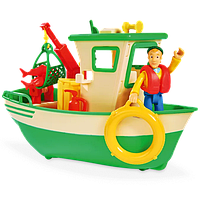 Детская игрушечная Лодка рыбацкая Чарли из серии Пожарный Сэм Simba игровой набор для детей А5411-0