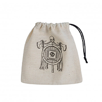 Мішечок для дайсів Orc Basic Dice Bag Beige & Black