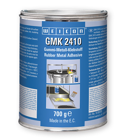 WEICON GMK 2410 Rubber Metal Adhesive клей для склеювання гуми з металом.